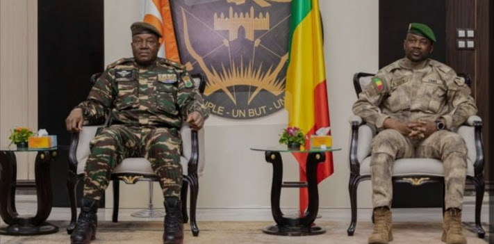 Les chefs d'État de l'Alliance des États du Sahel réunis